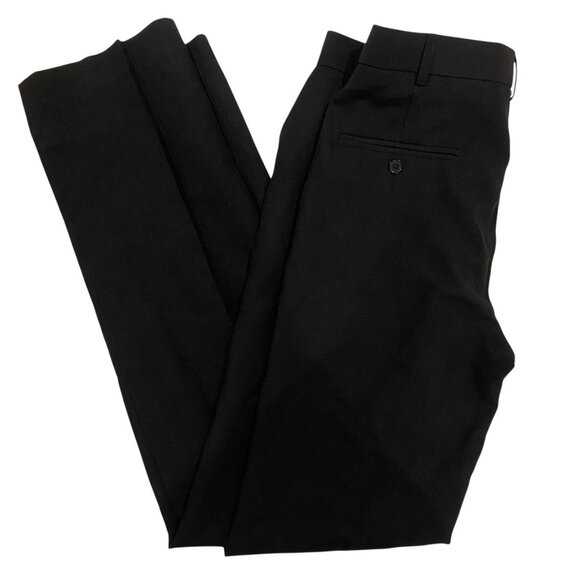 CINTAS Men's Work Dress Hotel Pants Doc & Amelia Black Zipper sz 30 113027-90 - Picture 1 of 8